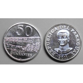 PARAGUAY 50 Guaranies 2011...