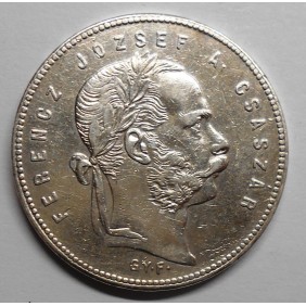 HUNGARY 1 Forint 1868 Franz...