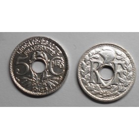 FRANCE 5 Centimes 1923 Poissy