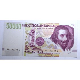 50.000 Lire Bernini 2° Tipo...