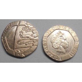 GREAT BRITAIN 20 Pence 2011