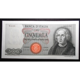 5000 Lire 1970 COLOMBO 1...