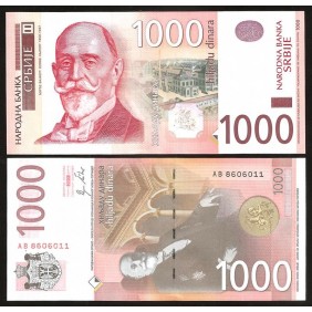 SERBIA 1000 Dinara 2011