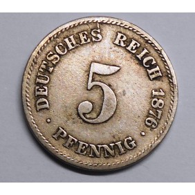 GERMANY EMPIRE 5 Pfennig...