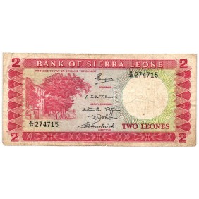 SIERRA LEONE 2 Leones 1970