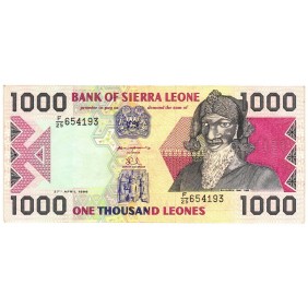 SIERRA LEONE 1000 Leones 1996