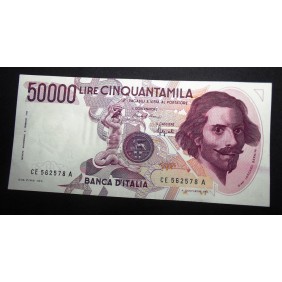 50.000 Lire Bernini 1° Tipo...