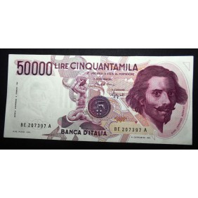 50.000 Lire Bernini 1° Tipo...