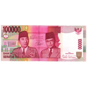 INDONESIA 100.000 Rupiah 2009