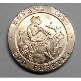 SPAIN 200 Pesetas 1996...