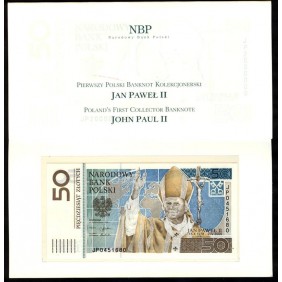 POLAND 50 Zlotych 2006 Papa...
