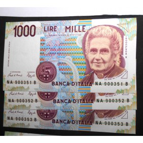1000 Lire Montessori 1990...