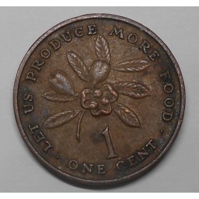JAMAICA 1 Cent 1972 FAO