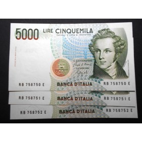 5000 Lire Bellini 1985...