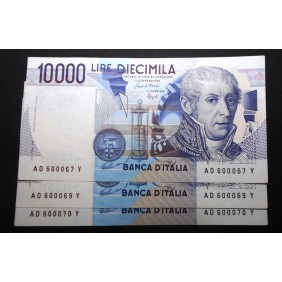 10.000 Lire Volta 1984...