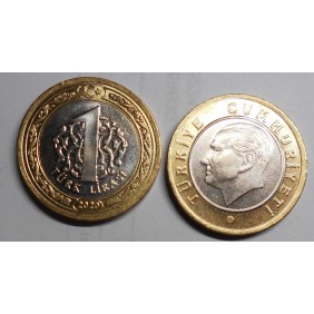 TURKEY 1 Lira 2020
