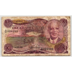 MALAWI 1 Kwacha 1988