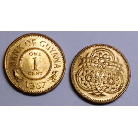 GUYANA 1 Cent 1967