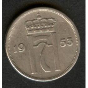 NORWAY 10 Ore 1953