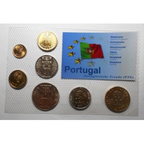 PORTUGAL Set coins 2001