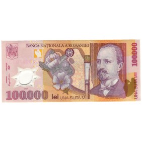 copy of ROMANIA 100.000 Lei...