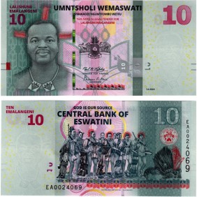 SWAZILAND eSWATINI 10...