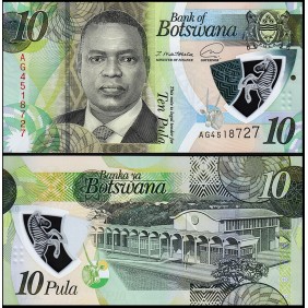 BOTSWANA 10 Pula 2020...