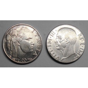 20 CENTESIMI IMPERO 1939...