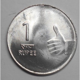 INDIA 1 Rupee 2008 N...