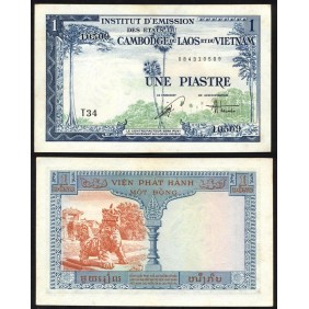 FRENCH INDOCHINA 1 Piastre...