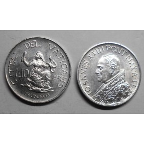 VATICANO 10 Lire 1961