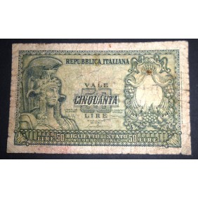 50 Lire 31.12.1951...