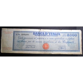 5000 Lire TITOLO...