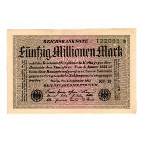 GERMANY 50.000.000 Mark 1923