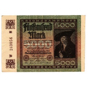 GERMANY 5000 Mark 1922