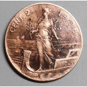 2 Centesimi 1908 Prora