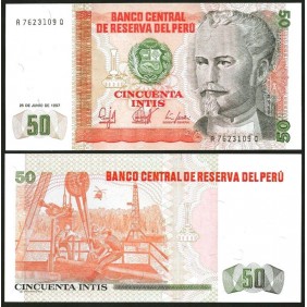 PERU 50 Intis 1987