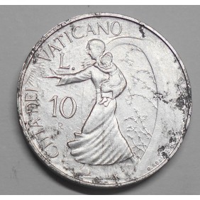 VATICANO 10 Lire 1996