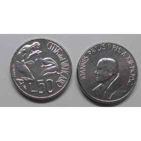 VATICANO 50 Lire 1991