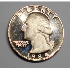USA Washington Quarter 1984...