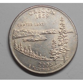 USA 1/4 Dollar 2005 D Oregon
