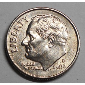 USA Roosevelt Dime 2006 D