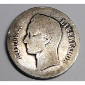 VENEZUELA 2 Bolivares 1926 AG