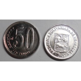 VENEZUELA 50 Centimos 2012
