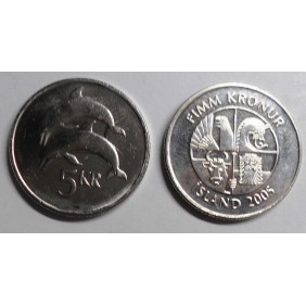 ICELAND 5 Kronur 2005