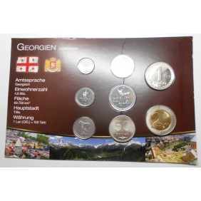 GEORGIA Set 8 Coins 1993/2006