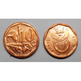 SOUTH AFRICA 10 Cents 2012