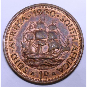 SOUTH AFRICA 1 Penny 1960