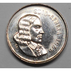 SOUTH AFRICA 5 Cents 1966...
