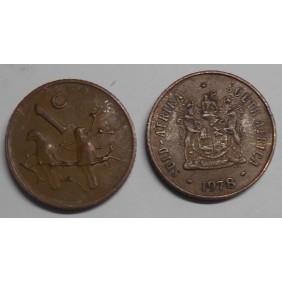 SOUTH AFRICA 1 Cent 1978